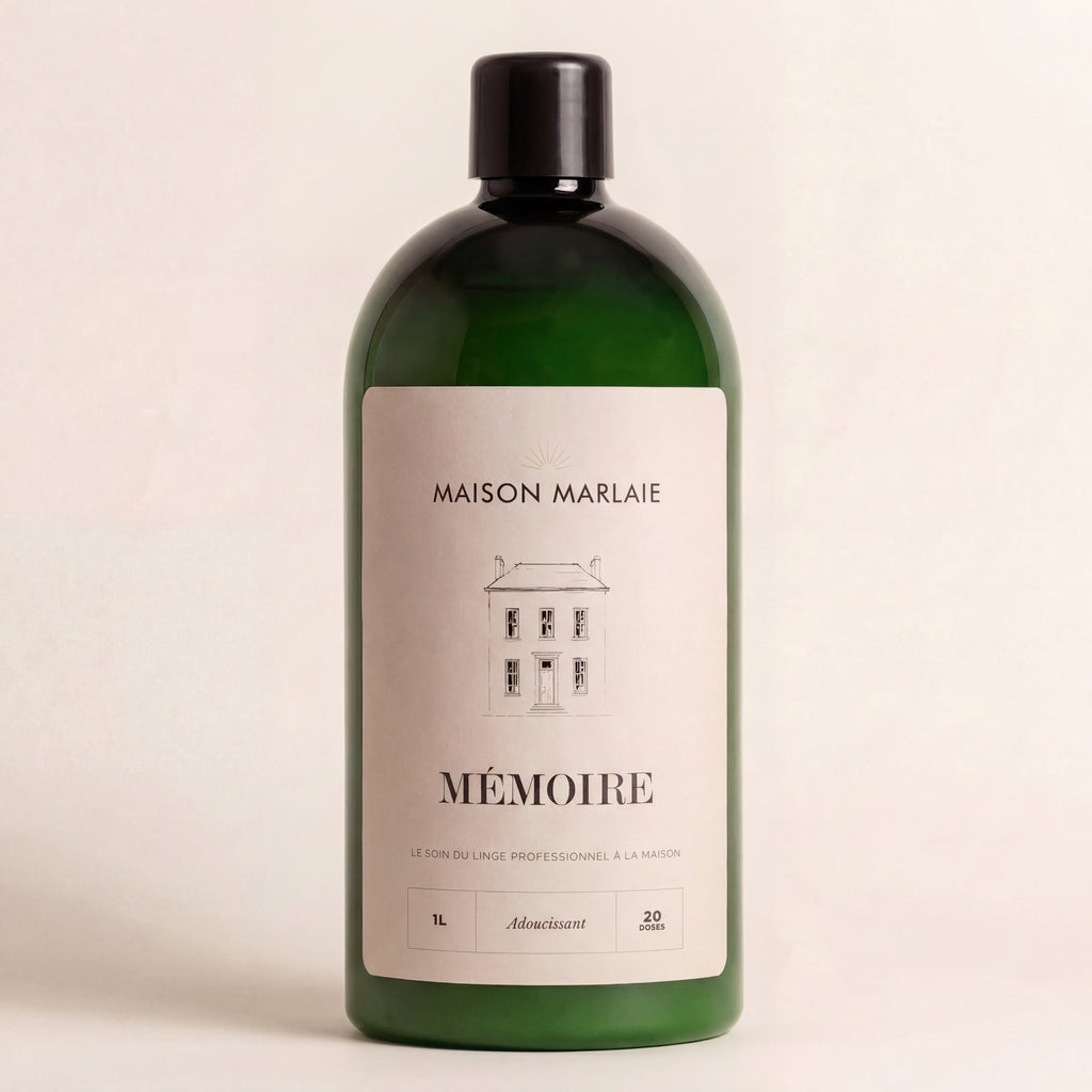 Maison Marlaie MÉMOIRE — Adoucissant parfumé signature, flacon 1 L
